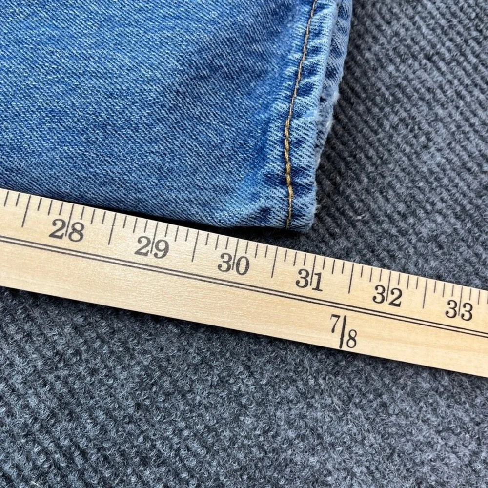 Levi's 501 Original Fit Jeans Men's 38x32 Button Fly Straight Medium Wash 90s